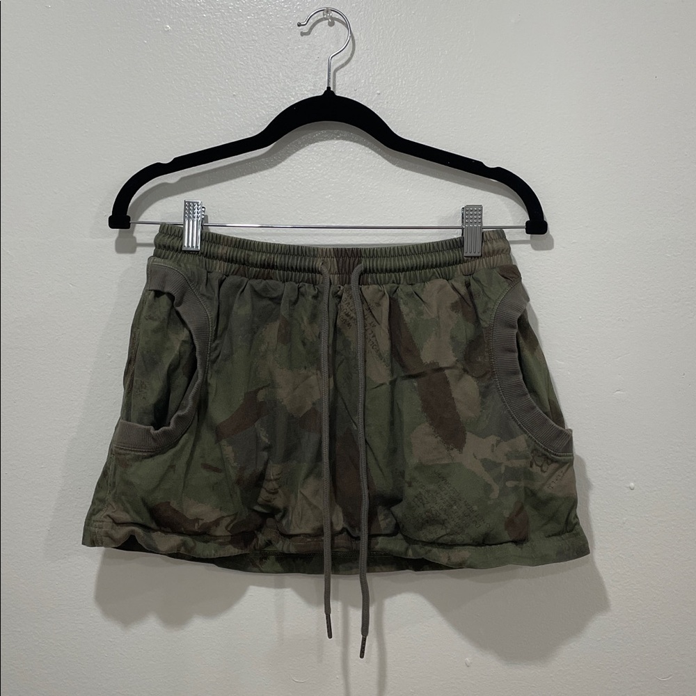 Telfar Camo Short Skirt